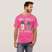 ミスターソルトとミセスペッパー Tシャツ (正面フル)