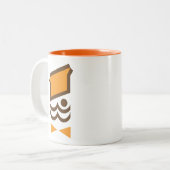 ミスタードーナツ ツートーンマグカップ (正面左)