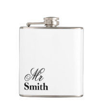 ミスターパーソナライズされた・ネーム・ホワイト・ブラック