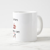 ミスタービーンコーヒーマグ ジャンボコーヒーマグカップ (正面右)