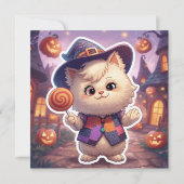 ミスターブラフィー - ハロウィンの優しきブラフマスター 招待状 (裏面)