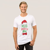 ミスターホリデーハンククリスマモダンスホリディーズ トライブレンドＴシャツ (正面全面)