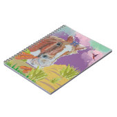 ミスターポピーおもしろいカラー笑い ノートブック (左側)