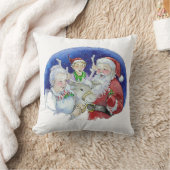 ミスターミセス・クロース装飾用クッション クッション (ブランケット)