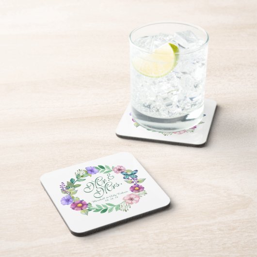 ミスターミセス·フローラ結婚ズ|コースター コースター (右側)