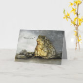 ミスターユーモアのあるトッド誕生日カード カード (黄色い花)