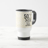 ミスターライト ファン ゴールド 50周年記念 トラベルマグ (正面右)