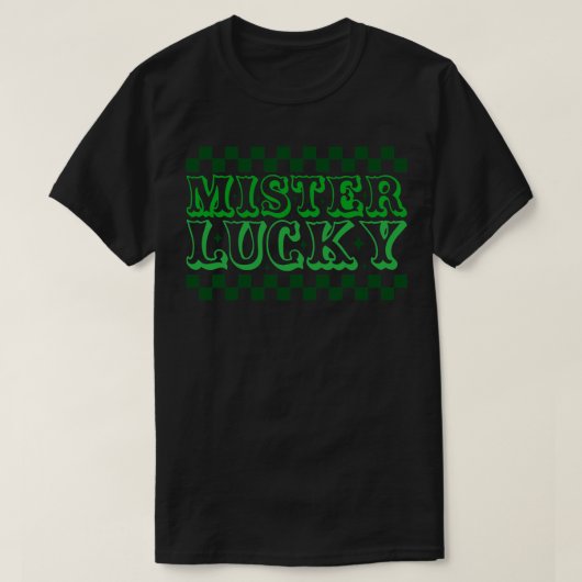 ミスターラッキー1 Tシャツ (デザイン正面)