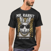 ミスターラビットヒップホップウサギ Tシャツ (正面)