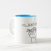 ミスター忍者クッキー ツートーンマグカップ (正面左)