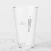 ミスター結婚ズのコップ タンブラーグラス (裏面)