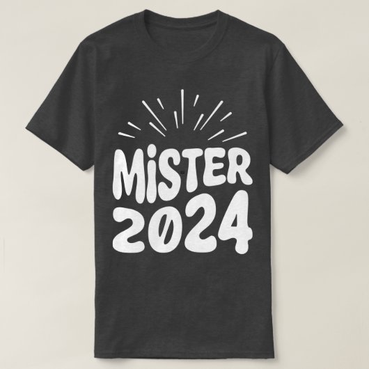 ミスター2024 Tシャツ (デザイン正面)