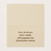 ミスター・かわいこちゃん 名刺 (内部フラット)