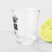 ミスター・アンド・ミスターパーソナライズされたズの結婚ショット・グラスのお願い ショットグラス (右)