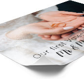 ミスター・アンド・ミセスとしてのバレンタインデー フォトプリント            (角)