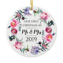 ミスター・アンド・ミセスのピンクラベンダー初めてのクリスマス