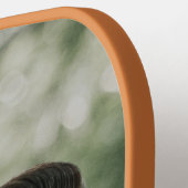 ミスター・アンド・ミセスカスタムの写真パーソナライズされた ピックルボールラケット (左詳細)