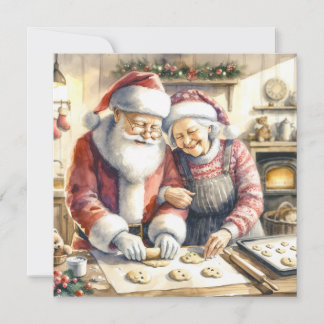 ミスター・アンド・ミセス条項かわいいクリスマス ノートカード