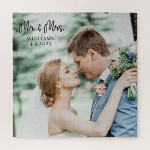 ミスター・アンド・ミセス結婚・カップル・ジグソーパズル ジグソーパズル