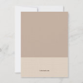 ミスター・アンド・ミセス・カッターズ・ディナー・パーティの招待状 招待状 (裏面)