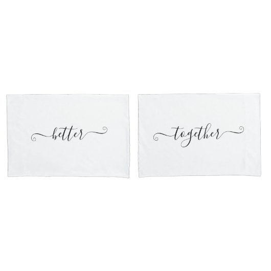 ミスター・アンド・ミセス・カップルが枕カバーを上手に組み合わせる 枕カバー (フロントセット)