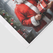 ミスター・アンド・ミセス・クロースは贈り物を贈る 薄葉紙 (詳細)