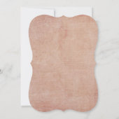 ミスター・アンド・ミセス・タイポグラフィ・フローリッシュ・スクロール・ウォーター・カラー 招待状 (裏面)