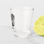 ミスター・アンド・ミセス・ダイヤモンドリングや輪結婚式の引き出物 ショットグラス (右)