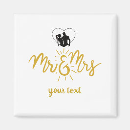 ミスター・アンド・ミセス・ニュー結婚・マグネット マグネット