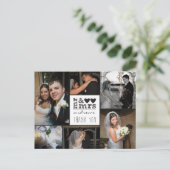 ミスター・アンド・ミセス・ハートさん写真カード ポストカード (スタンド正面)