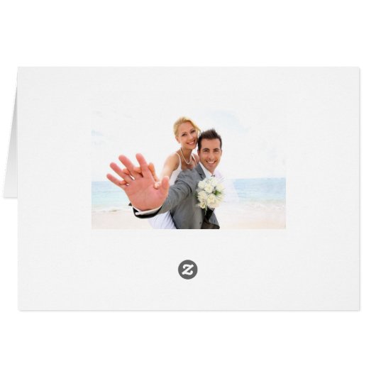 ミスター・アンド・ミセス・ビーチサンダル・グリーン・デイジービーチ結婚式 (裏面横)