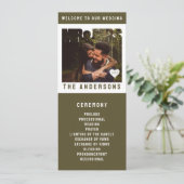 ミスター・アンド・ミセス・フォトブロックハート結婚ズ プログラム (スタンド正面)