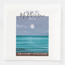 ミスター・アンド・ミセス・ムーンライトビーチ結婚式テーマ