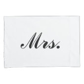 「ミスター・アンド・ミセス」 枕カバー (正面右)