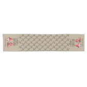 ミスター・アンド・ミセス・格言・クリスマス ショートテーブルランナー (横)