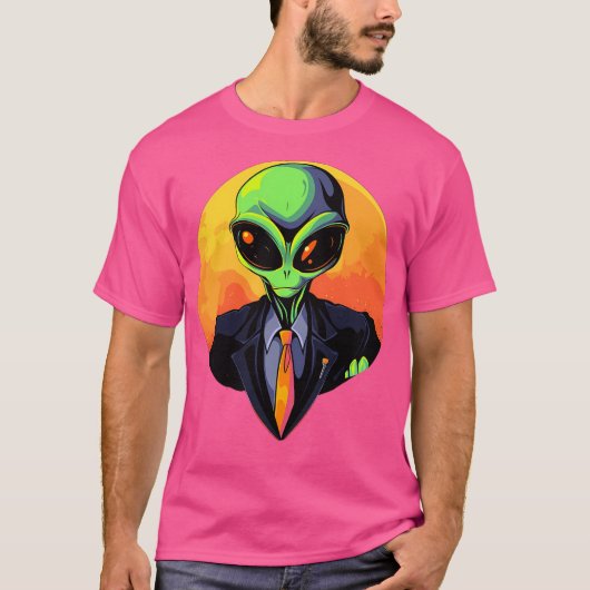 ミスター・エイリアン Tシャツ (正面)