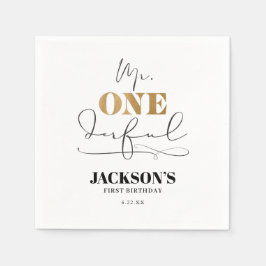 ミスター・オネダーフル紙ナプキンス スタンダードカクテルナプキン