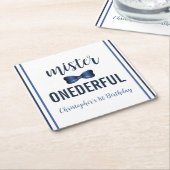 ミスター・オネダーフル・ボウタイ1歳 スクエアペーパーコースター (アングル)