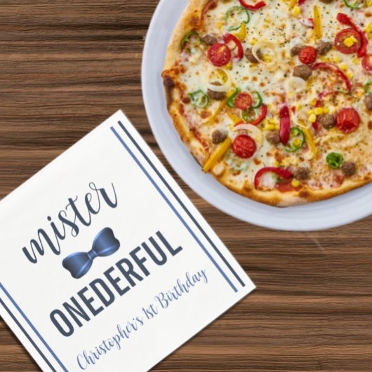 ミスター・オネダーフル・ボウタイ1歳 スタンダードランチョンナプキン