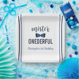 ミスター・オネダーフル・ボウタイ1歳 ペーパープレート