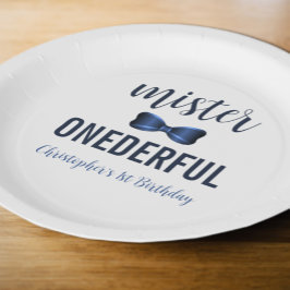 ミスター・オネダーフル・ボウタイ1歳 ペーパープレート