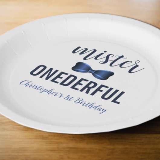 ミスター・オネダーフル・ボウタイ1歳 ペーパープレート