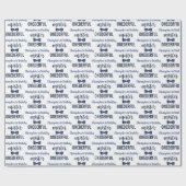 ミスター・オネダーフル・ボウタイ1歳 ラッピングペーパー (フラット)