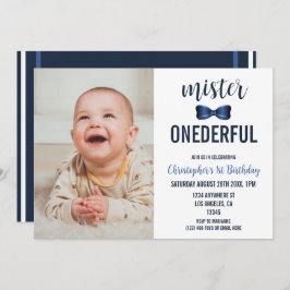 ミスター・オネダーフル・ボウタイ1歳 招待状