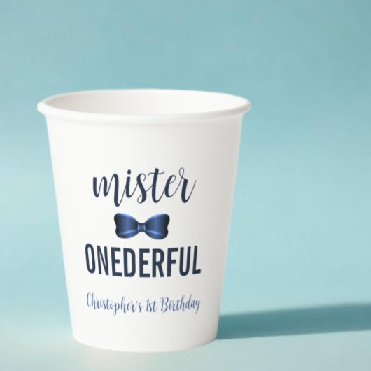 ミスター・オネダーフル・ボウタイ1歳 紙コップ