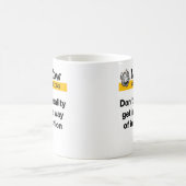 ミスター・カウマグカップ。現実を邪魔するな コーヒーマグカップ (中央)