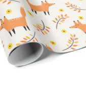 ミスター・キツネ・ファミリー ラッピングペーパー (ロールコーナー)