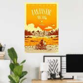 ミスター・キツネ・ファンタスティック映画 ポスター (ホームオフィス)