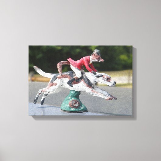 ミスター・キツネ・フォックスハンティング キャンバスプリント (正面)