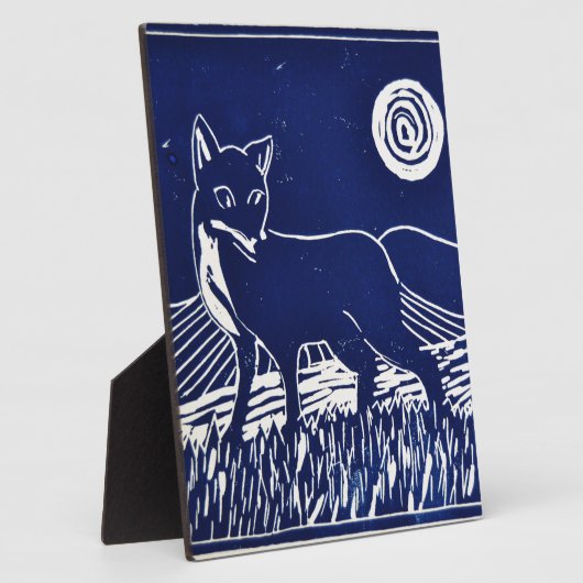 ミスター・キツネ フォトプラーク (側面)